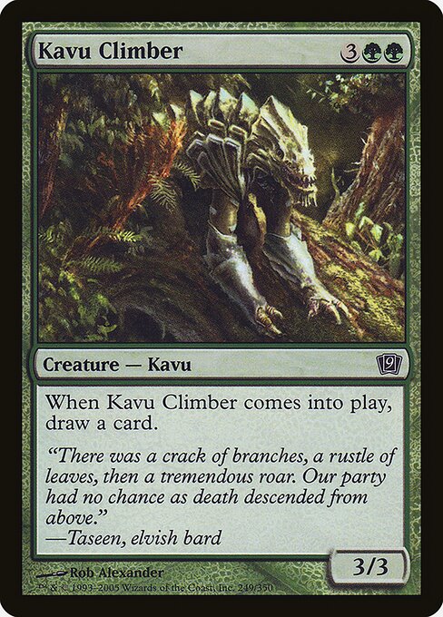 Kavu Climber (249★) [Ninth Edition]
