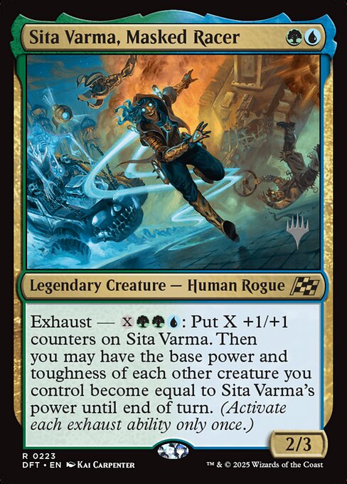 Sita Varma, Masked Racer (223p) [Aetherdrift Promos]