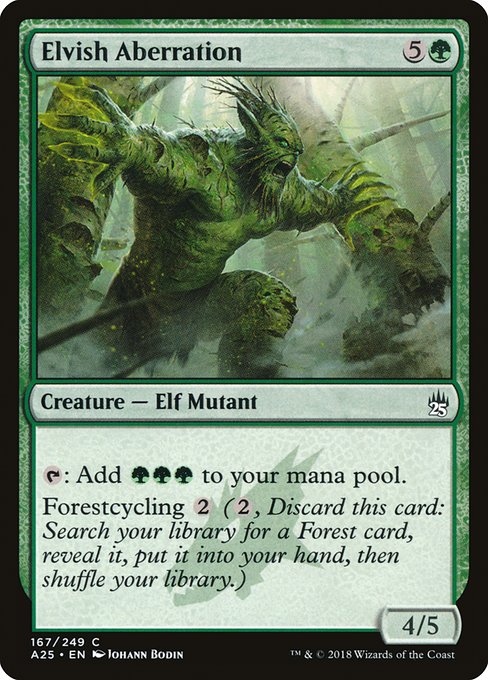 Elvish Aberration (167) [Masters 25]