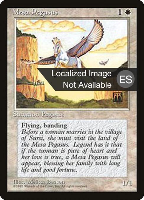 Mesa Pegasus (35) [Fourth Edition Foreign Black Border]