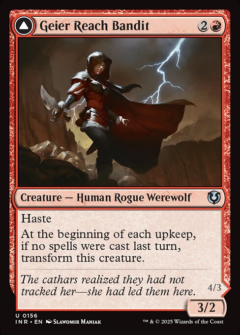Geier Reach Bandit // Vildin-Pack Alpha (156) [Innistrad Remastered]
