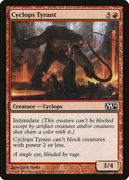 Cyclops Tyrant (135) [Magic 2014]