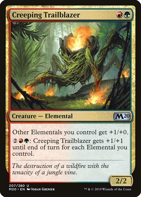 Creeping Trailblazer (207) [Core Set 2020]