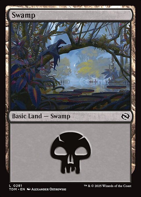 Swamp (281) [Tarkir: Dragonstorm]