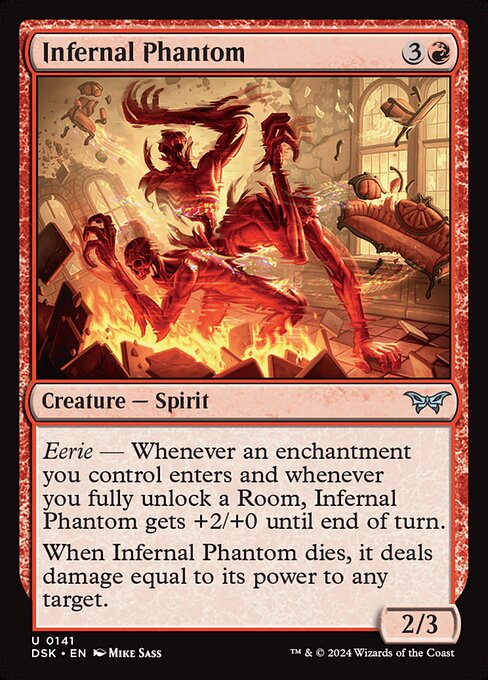 Infernal Phantom (141) [Duskmourn: House of Horror]