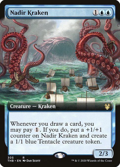 Nadir Kraken (305) [Theros Beyond Death] [Extended Art]