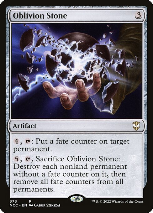 Oblivion Stone (373) [New Capenna Commander]