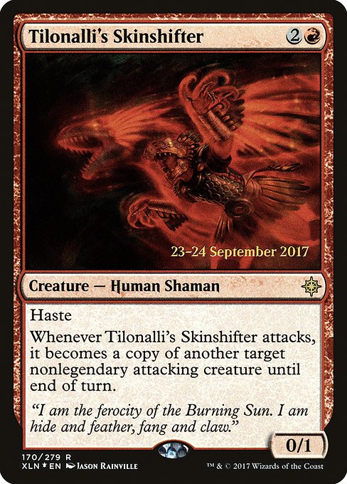 Tilonalli's Skinshifter (170s) [Ixalan Promos]