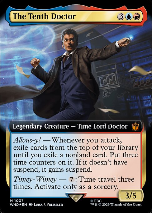 The Tenth Doctor (1037) [Doctor Who] [Extended Art]