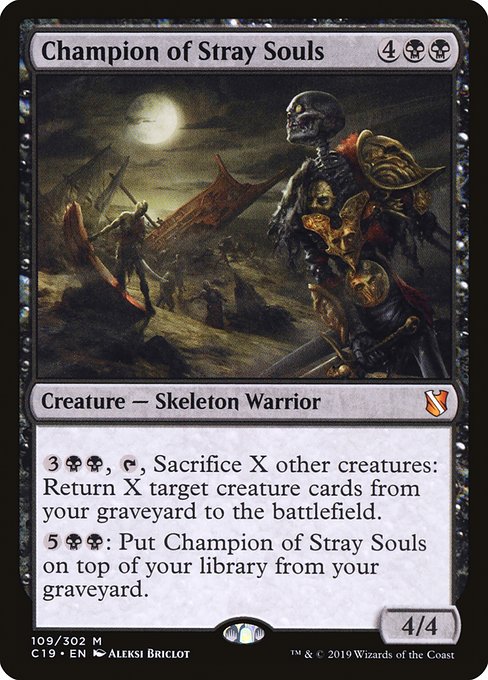 Champion of Stray Souls (109) [Commander 2019]