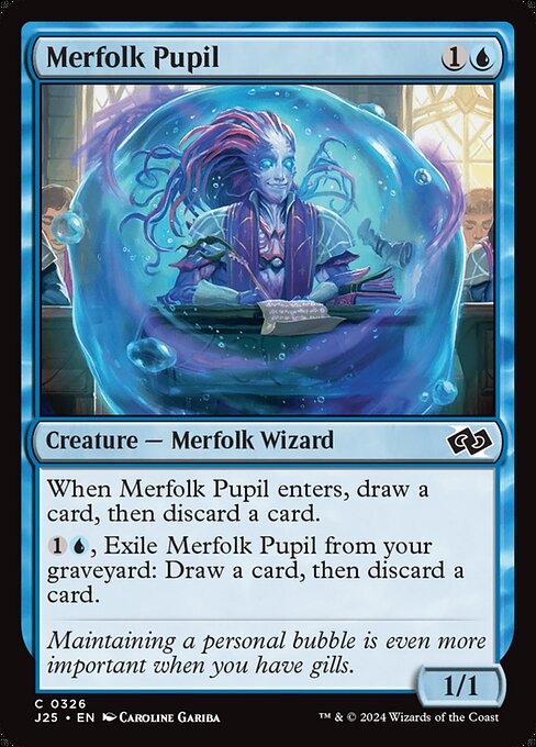 Merfolk Pupil (326) [Foundations Jumpstart]