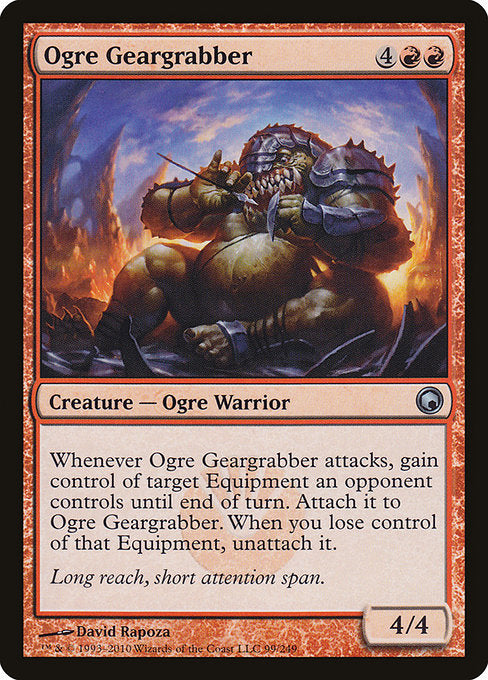 Ogre Geargrabber (99) [Scars of Mirrodin]