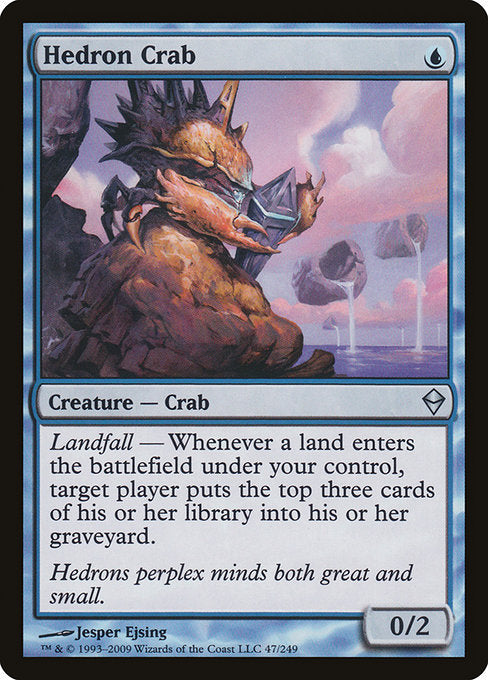 Hedron Crab (47) [Zendikar]