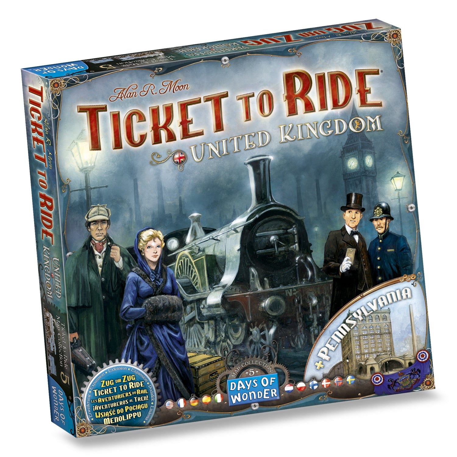 Ticket to Ride: United Kingdom + Pennsylvania image 0