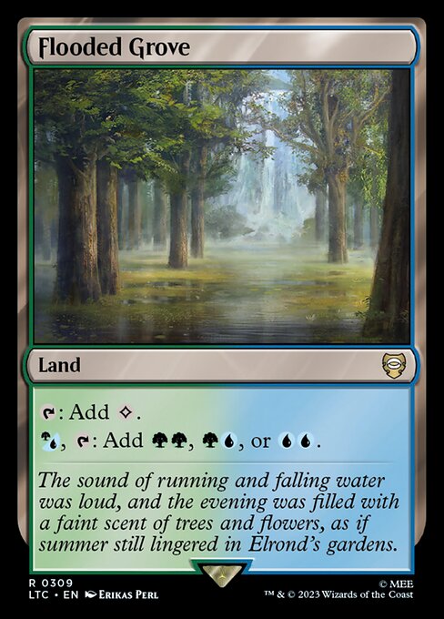 Flooded Grove (309) [Tales of Middle-earth Commander]