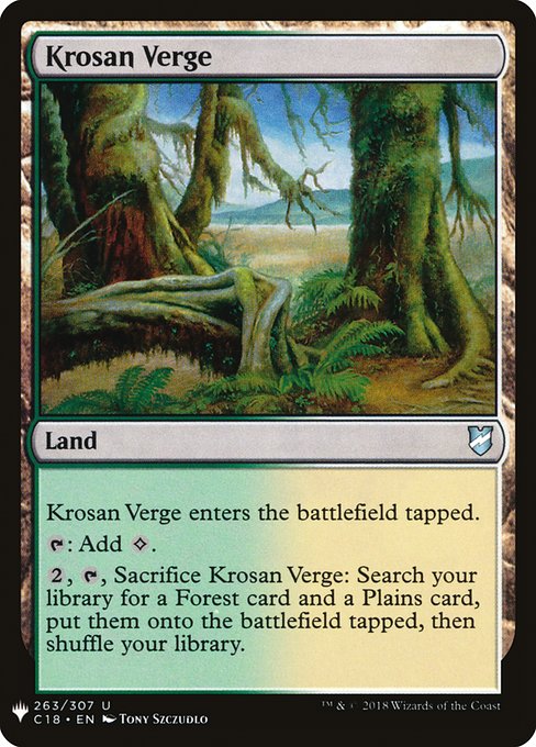 Krosan Verge (C18-263) [The List]