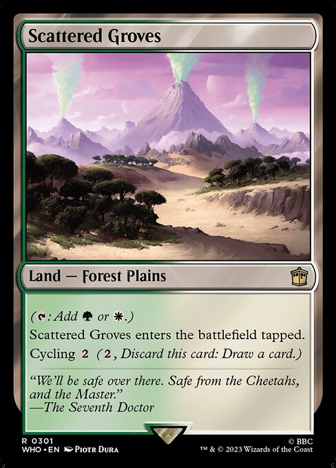 Scattered Groves (301) [Doctor Who]