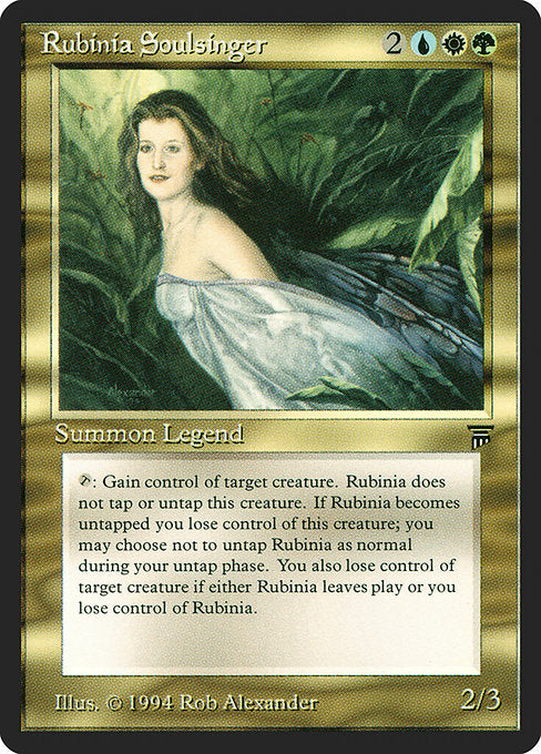 Rubinia Soulsinger (256) [Legends]