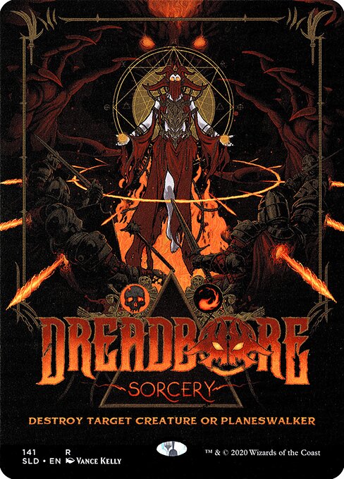 Dreadbore (141) [Secret Lair Drop] [Borderless]