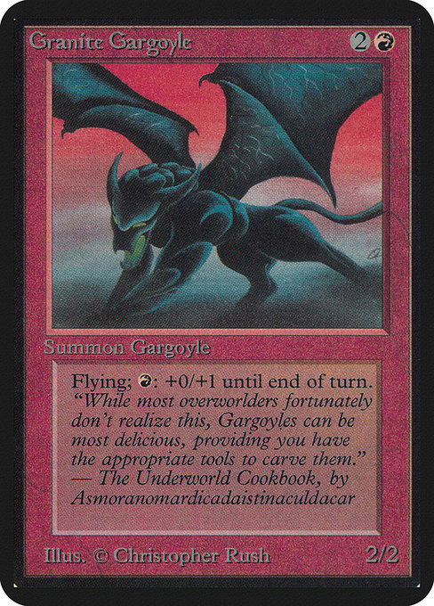 Granite Gargoyle (155) [Limited Edition Alpha]