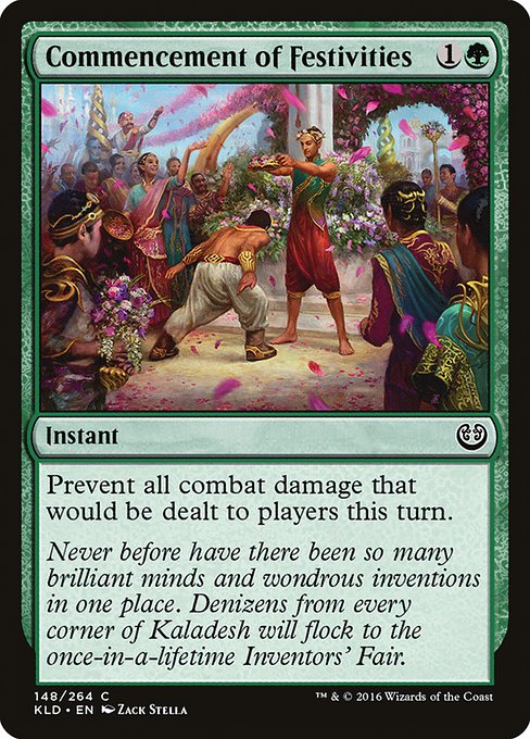 Commencement of Festivities (148) [Kaladesh]