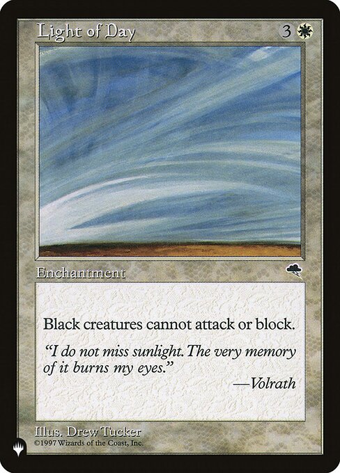 Light of Day (TMP-27) [The List]