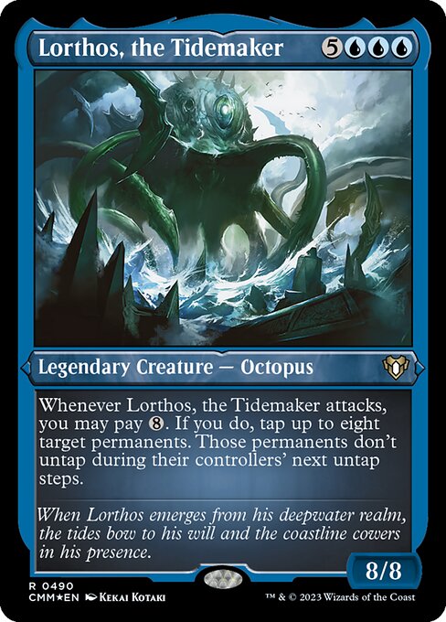 Lorthos, the Tidemaker (490) [Commander Masters]