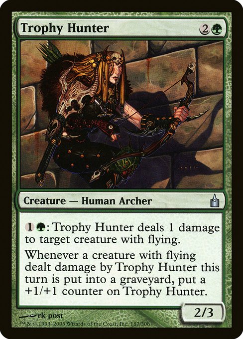 Trophy Hunter (187) [Ravnica: City of Guilds]