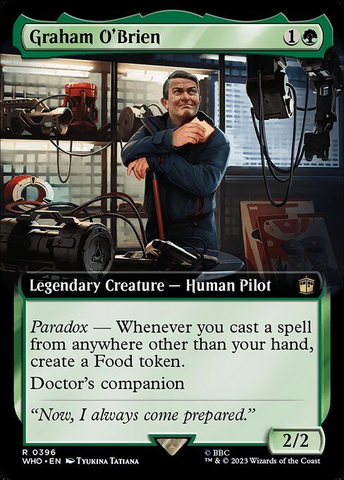 Graham O'Brien (396) [Doctor Who] [Extended Art]