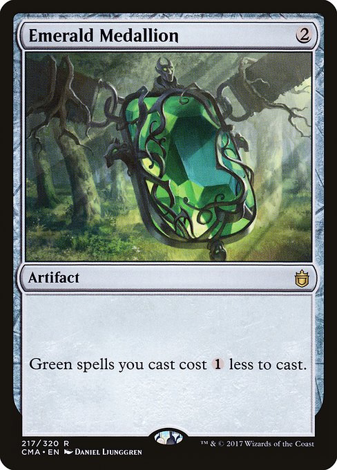 Emerald Medallion (217) [Commander Anthology]