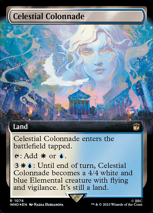 Celestial Colonnade (1074) [Doctor Who] [Extended Art]