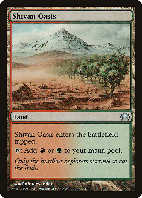 Shivan Oasis (137) [Planechase]