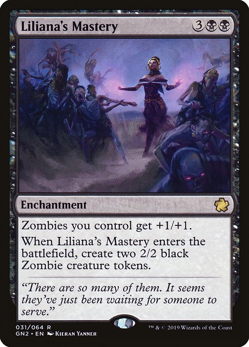 Liliana's Mastery (31) [Game Night 2019]