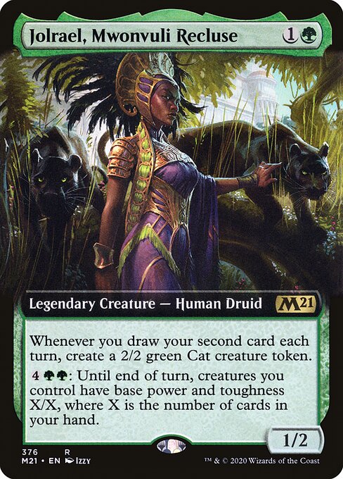 Jolrael, Mwonvuli Recluse (376) [Core Set 2021] [Extended Art]