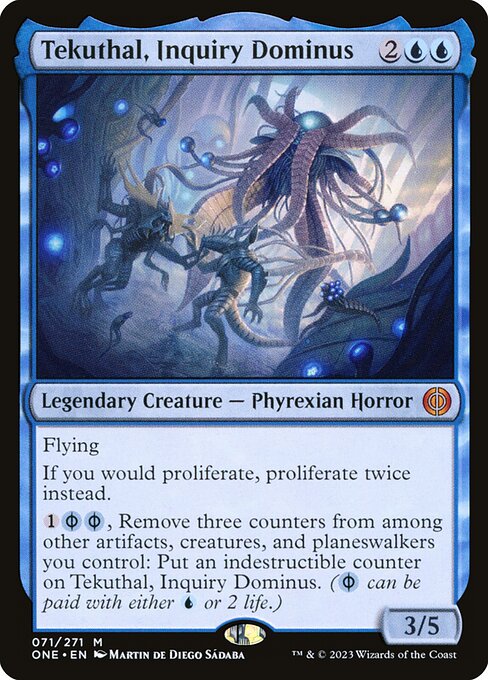 Tekuthal, Inquiry Dominus (71) [Phyrexia: All Will Be One]