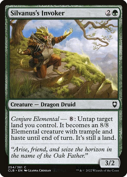 Silvanus's Invoker (254) [Commander Legends: Battle for Baldur's Gate]