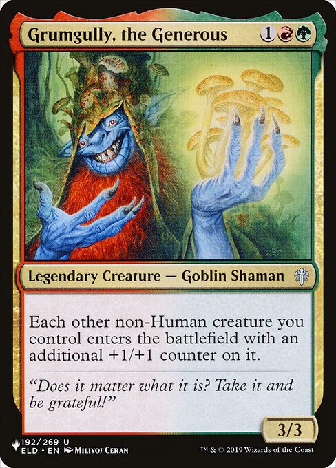 Grumgully, the Generous (ELD-192) [The List]