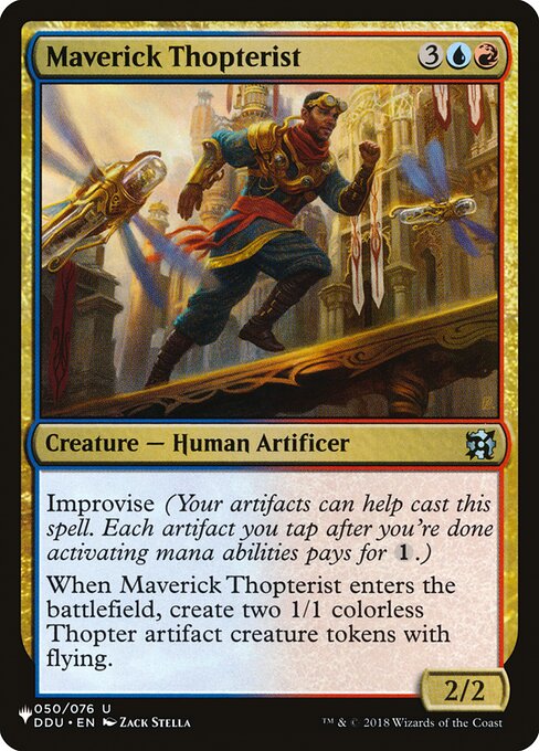Maverick Thopterist (DDU-50) [The List]