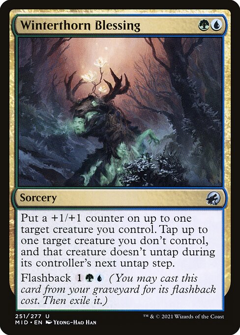 Winterthorn Blessing (251) [Innistrad: Midnight Hunt]