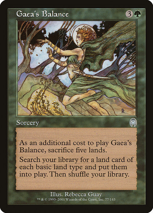 Gaea's Balance (77) [Apocalypse]