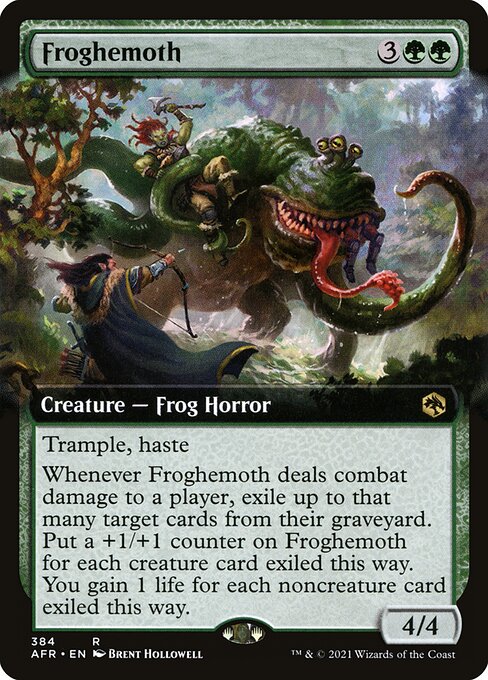Froghemoth (384) [Adventures in the Forgotten Realms] [Extended Art]