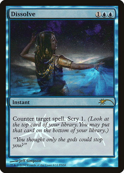 Dissolve (6) [Friday Night Magic 2014]
