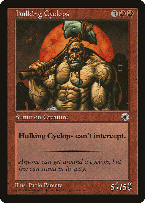 Hulking Cyclops (134) [Portal]