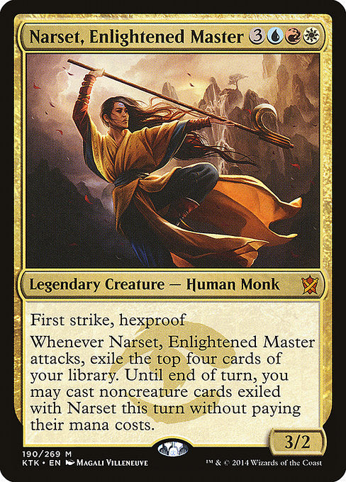 Narset, Enlightened Master (190) [Khans of Tarkir]