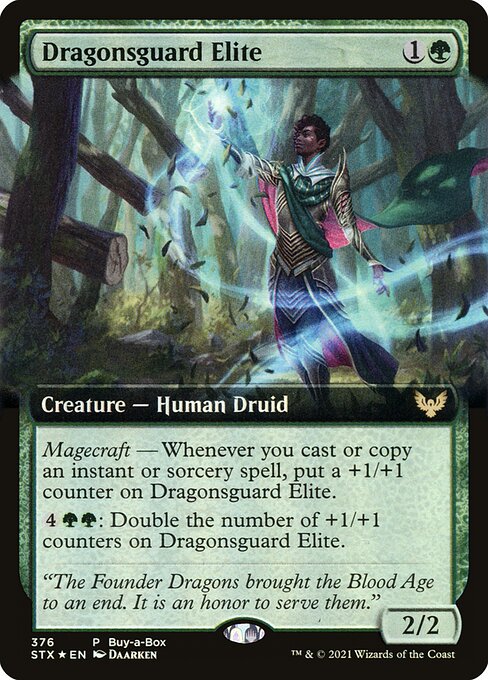 Dragonsguard Elite (376) [Strixhaven: School of Mages] [Extended Art]