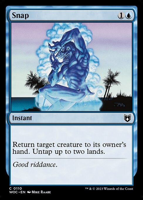 Snap (110) [Wilds of Eldraine Commander]