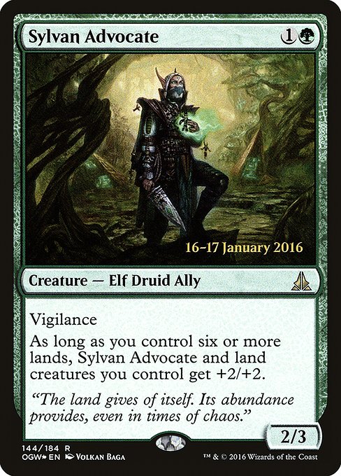 Sylvan Advocate (144s) [Oath of the Gatewatch Promos]
