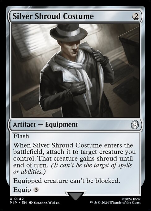 Silver Shroud Costume (142) [Fallout]