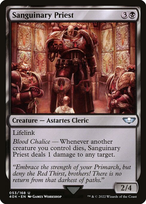 Sanguinary Priest (53) [Warhammer 40,000 Commander]