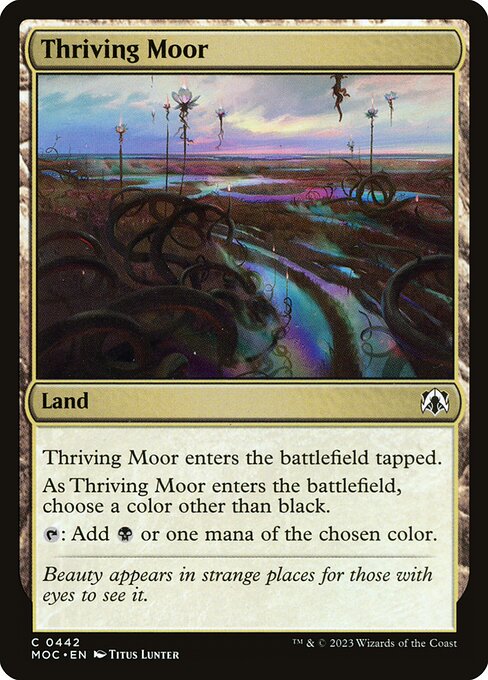 Thriving Moor (442) [March of the Machine Commander]